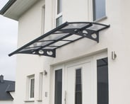 Palram Canopia Herald 2230 Door Canopy Dark Grey