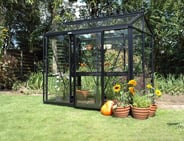 Janssens Helios Urban 5x8 Greenhouse in Black