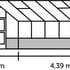 Juliana Premium 9x14 Dwarf Wall Greenhouse Dimensions