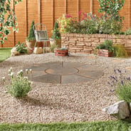 Abbey 2.4m Round Paving Kit in Antique