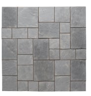 Abbey 5.76m Random Paving Kit in Graphite