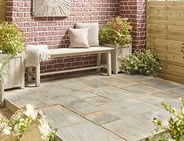 Abbey 10.22m Mixed Paving Kit in Antique