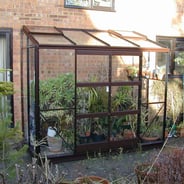 Elite Kensington 4x18 Lean to Greenhouse - 3mm Toughened Glazing