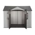 Lifetime 10x8 Single Entrance Plastic Shed New Edition Fornt Door