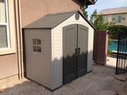 Lifetime 8x5 Plastic Shed New Edition