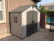 Lifetime 8x5 Plastic Shed New Edition