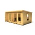 Shire Elm 10x17 Garden Room with Storage