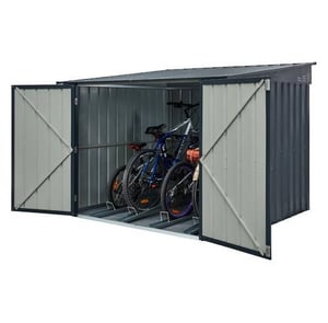 Lotus 6x6 Metal Bicycle Store Anthracite Grey