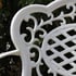 Lichfield Ballykeel Love Seat Cast Detail Cream