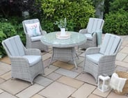 Lichfield Rapello 4 Seat Dining Set