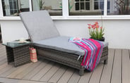 Lichfield Campania Lounger and Side Table