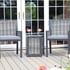 Lichfield Saguara 2 Seat Aluminium Bistro Set