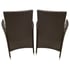 Lichfield Jardí Rattan 2 Seat Bistro Set Brown