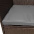 Lichfield Jardí Rattan Bistro Set Grey Cushions