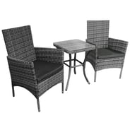 Lichfield Jardi Rattan Bistro Set Grey