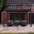 Lichfield Garden Pergola in Grey