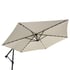 Lichfield Cream 3m Cantilever Parasol LEDs