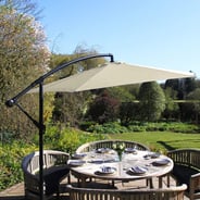 Lichfield 3m Cantilever Parasol in Cream