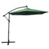 Lichfield 3m Cantilever Parasol with LEDs Green