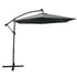 Lichfield 3m Cantilever Parasol with LEDs Grey