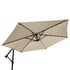 Lichfield Beige 3m Cantilever Parasol LEDs