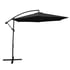 Lichfield Black 3m Garden Cantilever Parasol