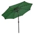 Lichfield Green 2.7m Tilt Parasol LEDs