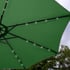 Lichfield Green 2.7m Tilt Parasol with 32 LEDs