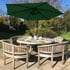 Lichfield Green 3m Cantilever Garden Parasol