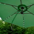 Lichfield Green 3m Cantilever Parasol with 24 LEDs