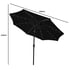 Lichfield Black 2.7m Tilting Parasol Dimensions