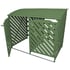 Lichfield Wheelie Bin Storage Sage Green