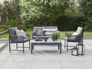 Belmount 4 Seater Sofa Set with Lift Table Grey