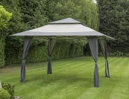 Garden Must Haves Got It Covered 4m Pop Up Gazebo Grey