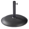 15kg Black Concrete Parasol Base