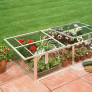 Halls 4x2 Cold Frame - Toughened Safety Glass