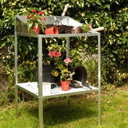 Halls Greenhouse Potting Bench