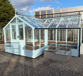 Swallow Swan Painted Greenhouse