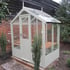 Swallow Kingfisher 6x4 Wooden Greenhouse Cloud Grey