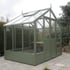 Swallow Raven 8x6 Wooden Greenhouse Bracken