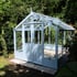 Swallow Raven 8x8 Wooden Greenhouse Robins Egg Blue