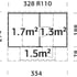 Palmako Anette Wooden Sauna Room Overall Dimensions