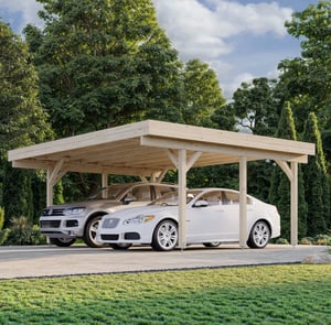 Palmako Karl 20.6 Wooden Carport