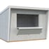 Palmako Kira 3.5m x 2.3m Wooden Kiosk White Dip Paint