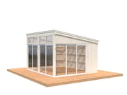 Palmako Nova 3.5m x 4m Pent Garden Room