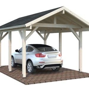 Palmako Robert 11.7 Wooden Carport