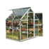 Palram Canopia 6x4 Polycarbonate Greenhouse with Lockable Door