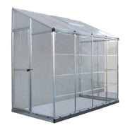 Palram Canopia 8x4 Lean to Greenhouse Clear Polycarbonate Glazing