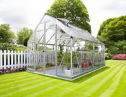 Palram Canopia Balance Silver 8x12 Greenhouse - Polycarbonate Glazing