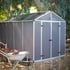 Palram Canopia Grey 8x10 Rubicon Plastic Shed